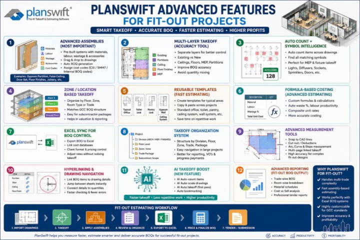 PLANSWIFT FEATURES