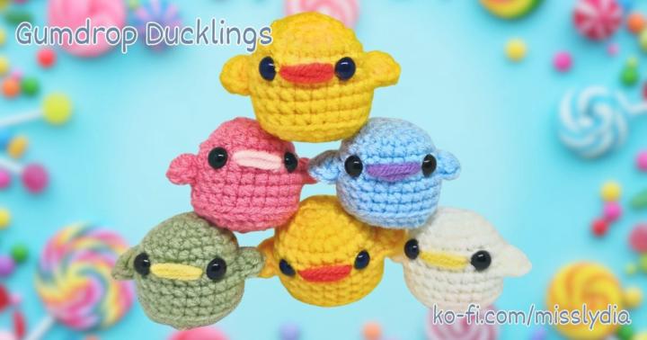 Gumdrop Chicks/Ducklings (Free Pattern)