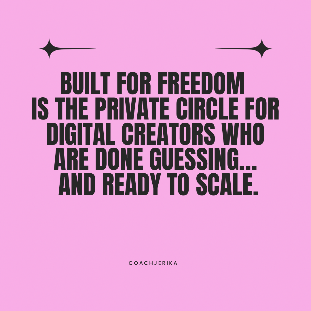 Built For Freedom
