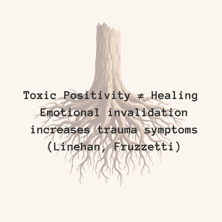 Toxic positivity is not a coping Skill. 