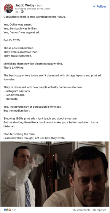 Sh*tting on Madmen