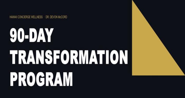 Dr.Devon McCord 90 Day Program