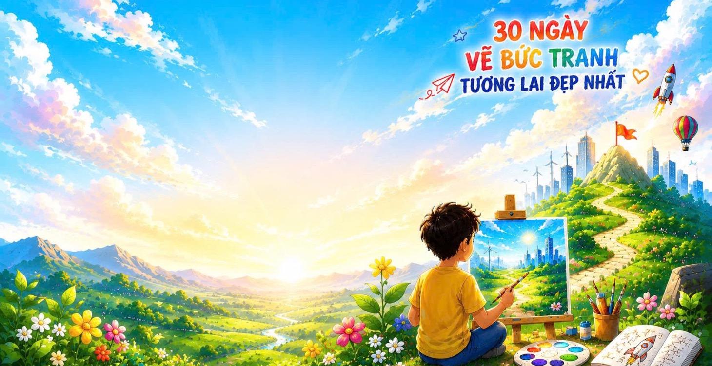 30 ngày vẽ bức tranh đẹp nhất