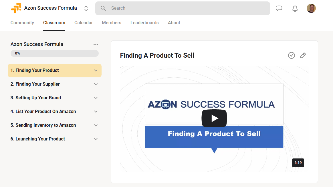 Azon Success Formula