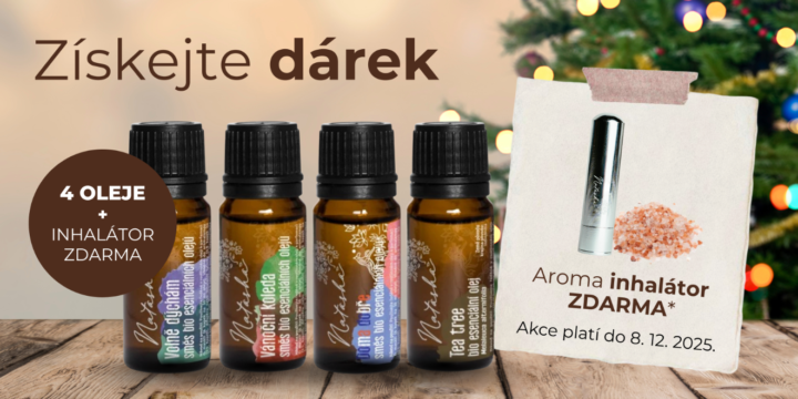 Aroma inhalátor k objednávce zdarma