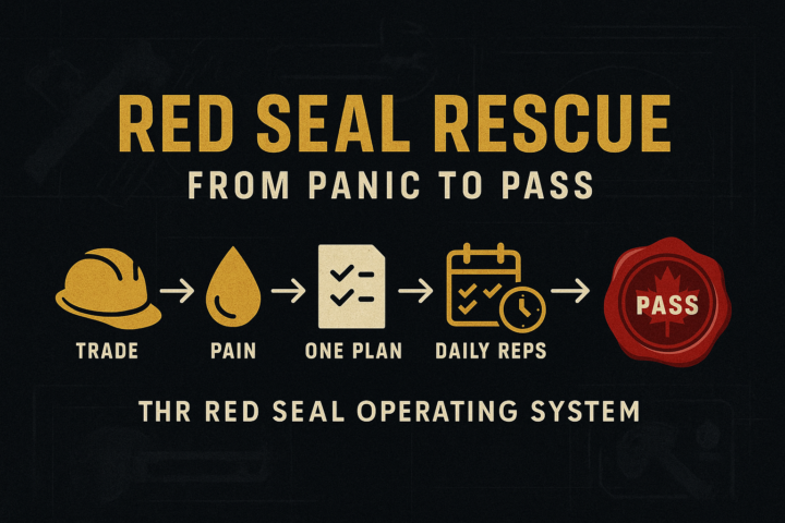 Red Seal Rescue: Your Red Seal. Your Timeline. Your Terms.