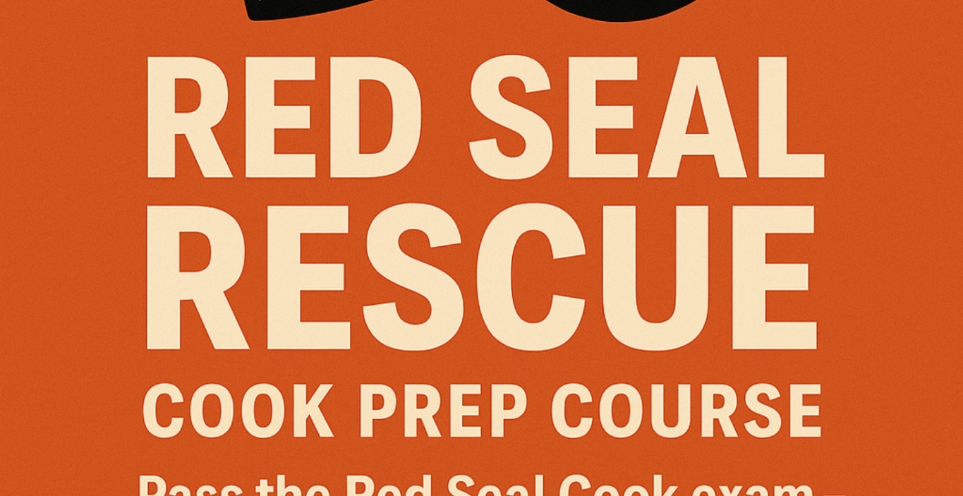 Red Seal Rescue Cook Prep Course