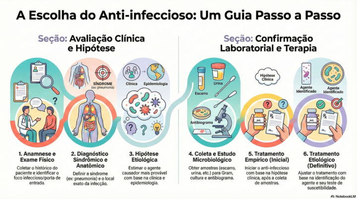 A Escolha do Anti-Infeccioso: Um Guia Passo a Passo
