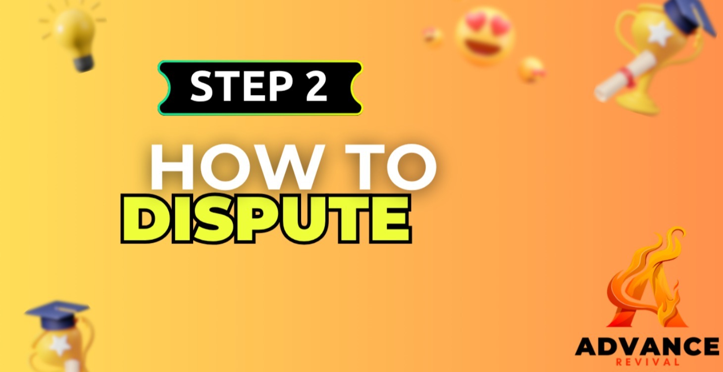 Step 2: How to dispute