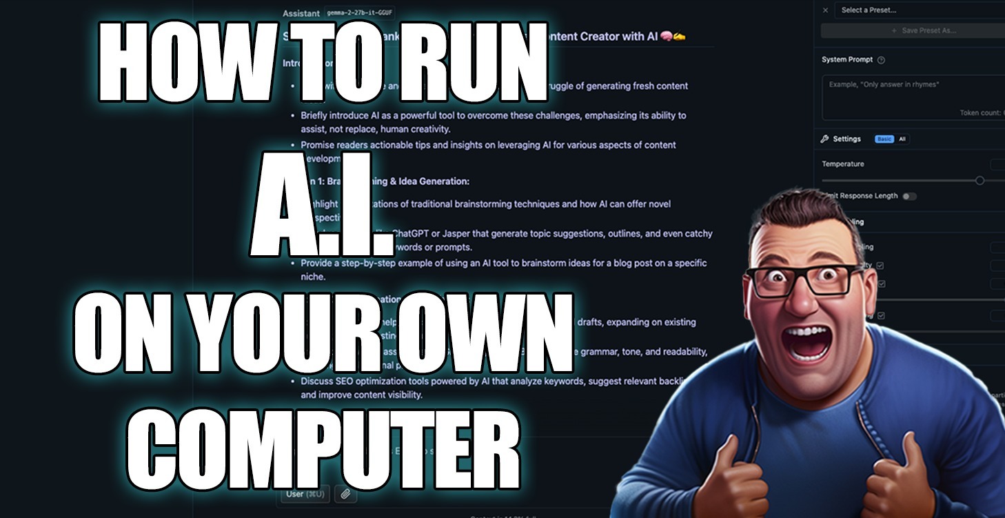 How to run AI on your own computer