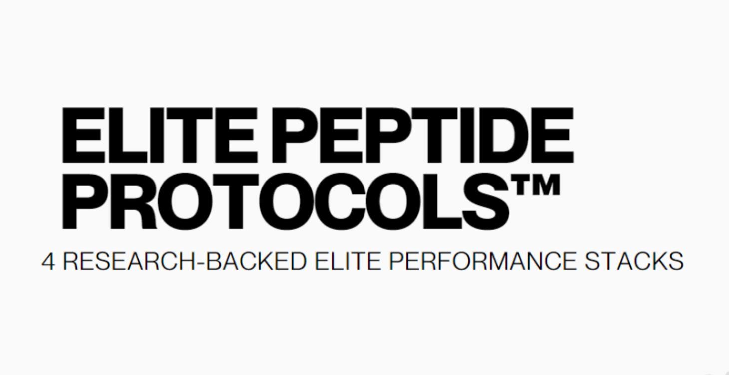 ELITE PEPTIDE GUIDE + STACKS