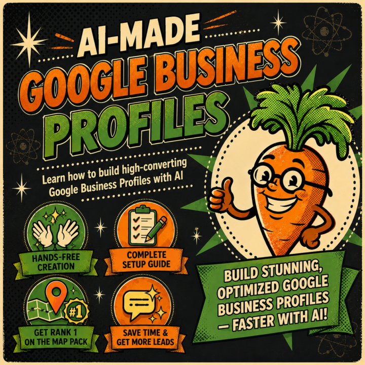 It's finally here 🚀 The AI Google Business Profile course is LIVE