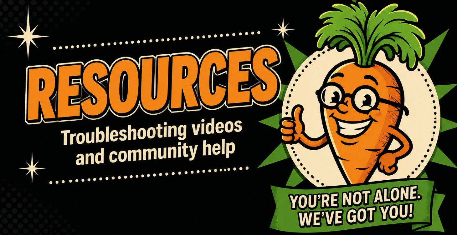 Trouble Shooting With The Community