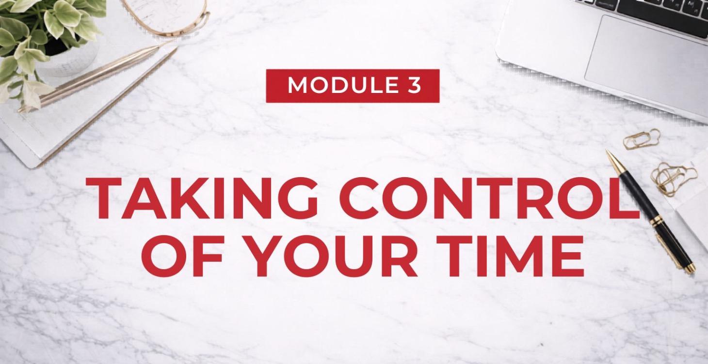 Taking Control of Your Time