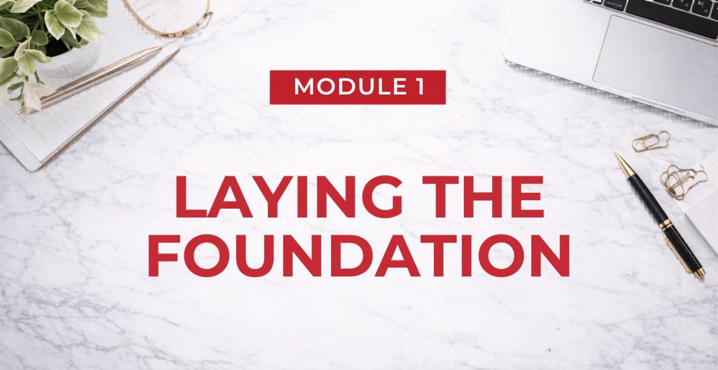Laying The Foundation