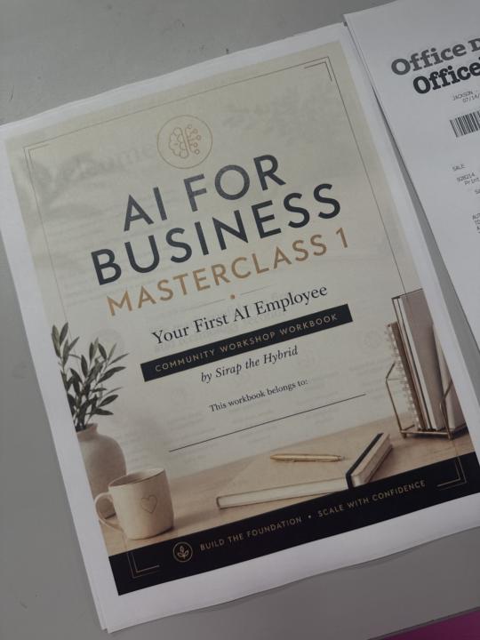 It’s official, I’m an AI instructor 😭🙌✨