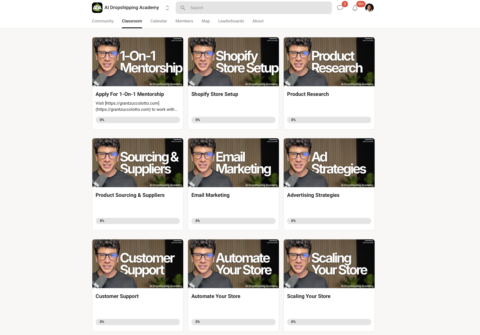 AI Dropshipping Academy gallery image