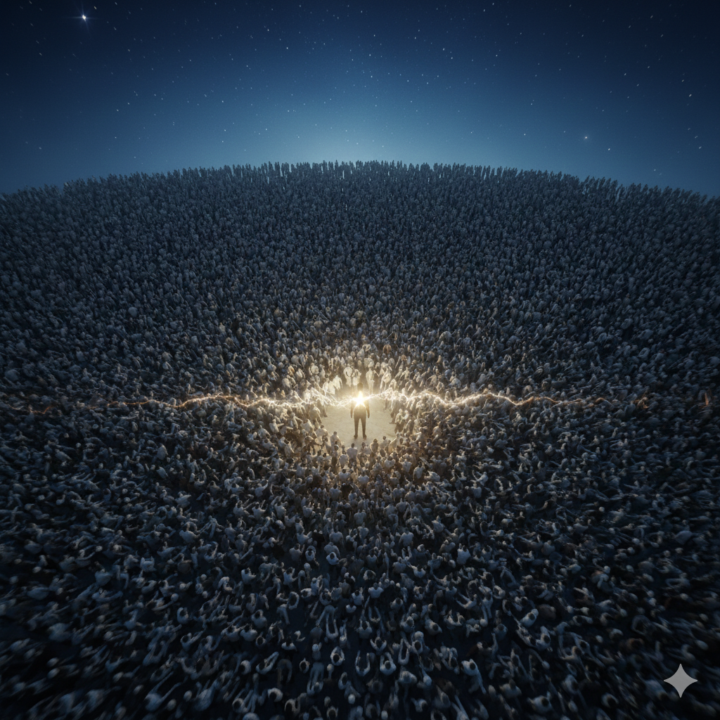 Why Your Spirit Shrinks in the Crowd