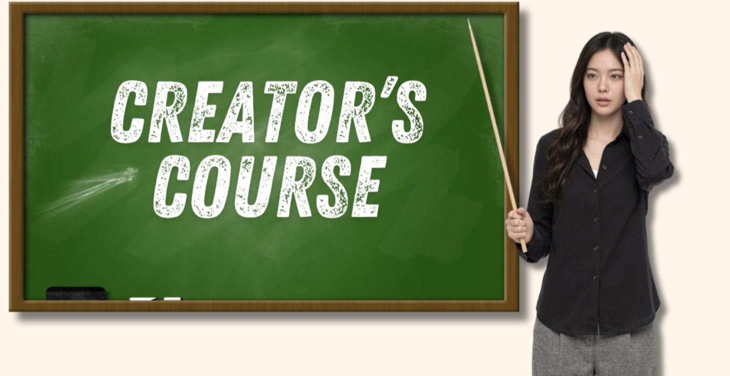 (VIP) Creator's Course