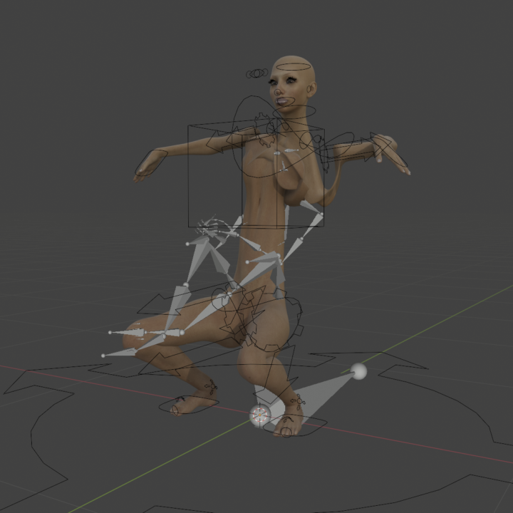 ActorCore + Daz/HumGen + Rigify issue