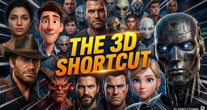 The 3D Shortcut