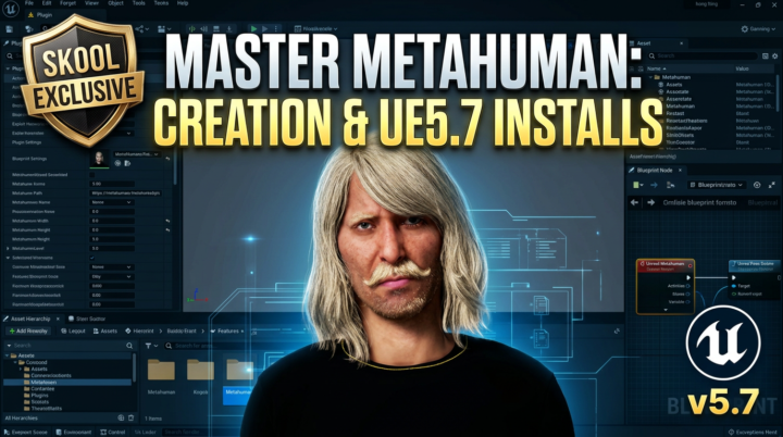 [Skool Exclusive] Mastering Metahumans in Unreal Engine 5.7