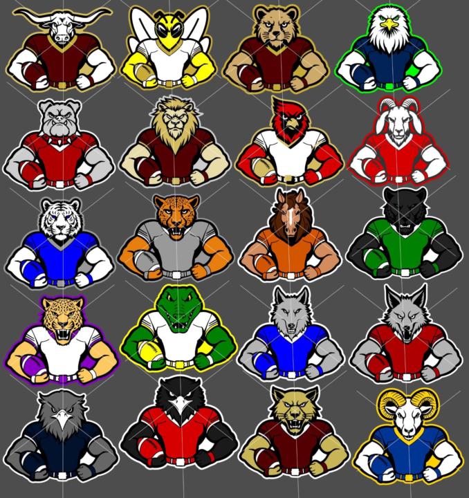 Mascot SVG Bundles