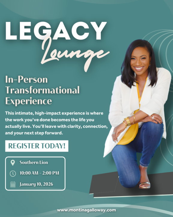 LEGACY LOUNGE TOMORROW!