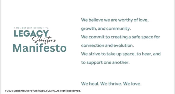 ✊🏽Our Declaration. Our Power. Our Shift.