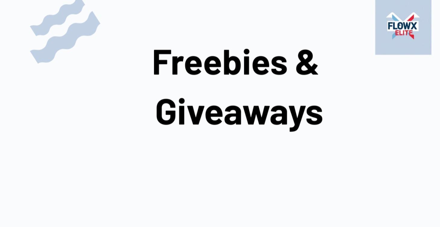 Freebies & Giveaways