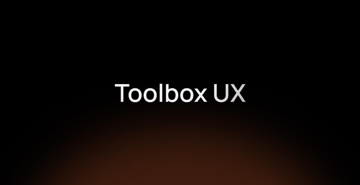 Toolbox UX & Product Discovery
