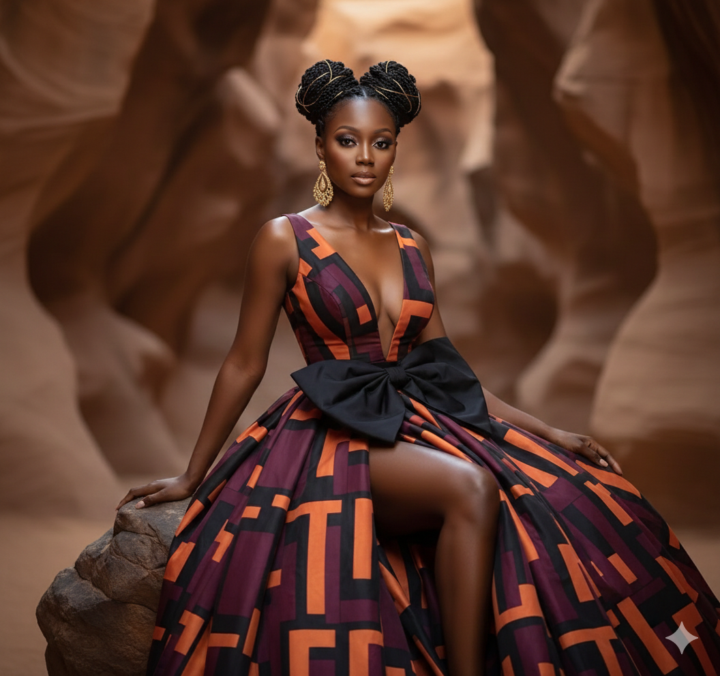 Photoshoots that emphasize texture and cultural elements 