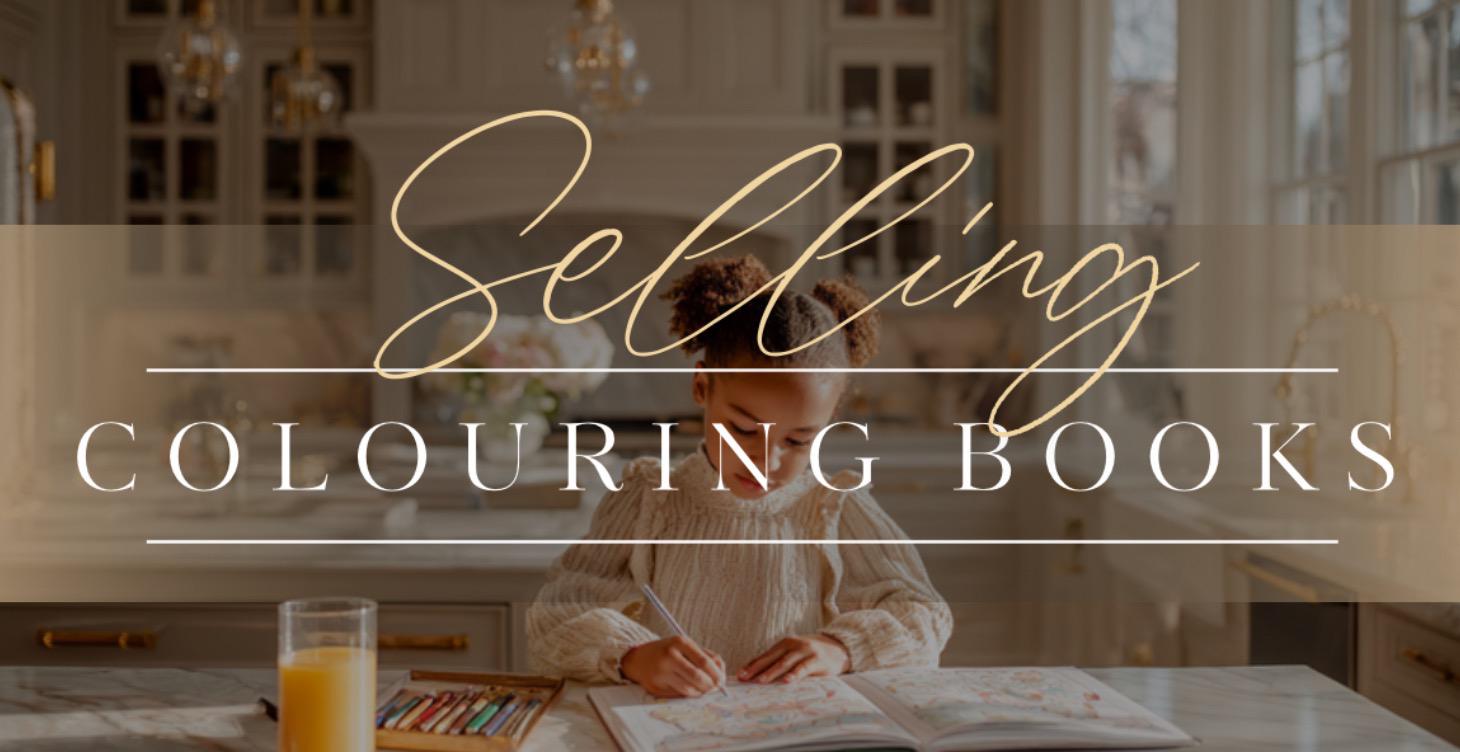 Sell Personalised Colouring books