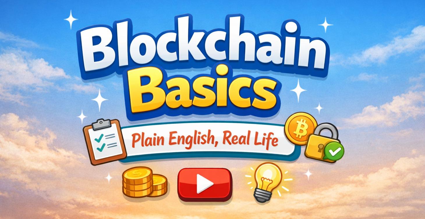 Blockchain Basics: Plain English, Real Life