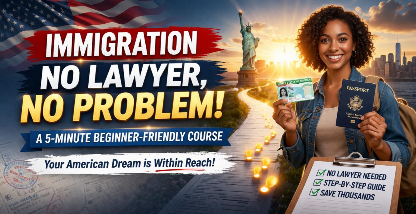 MINI COURSE: Immigration – No Lawyer, No Problem