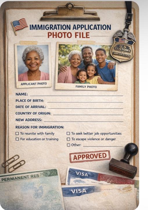Filling immigration documents without a  lawyer. 