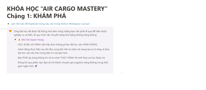 Học Notion-101 có gì vui?