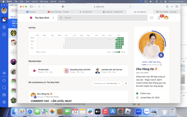 Tôi đạt 🔥 ở Skool để làm gì