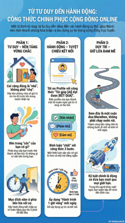 Công thức chinh phục cộng đồng Online ...