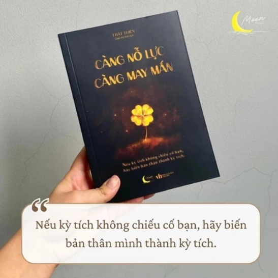 CÀNG NỖ LỰC, CÀNG MAY MẮN