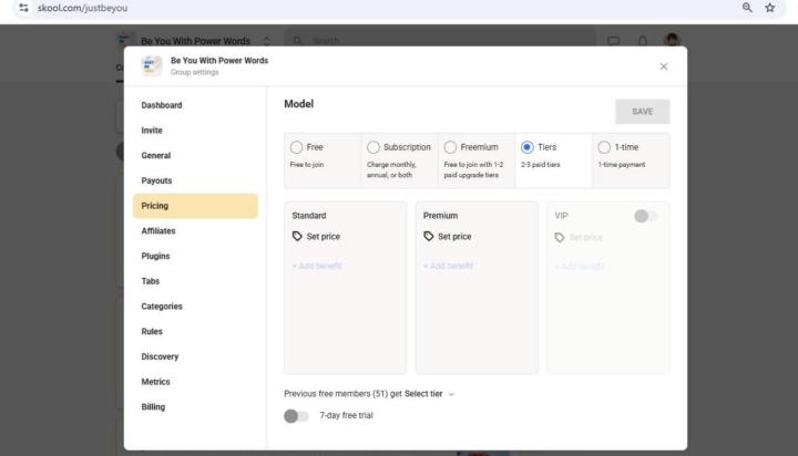Tiers are LIVE!!!!!!!!!!