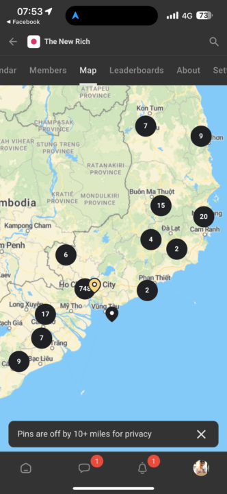 Bạn đang sống ở đâu - skool vừa cập nhập tính năng mới bạn biết chưa? 