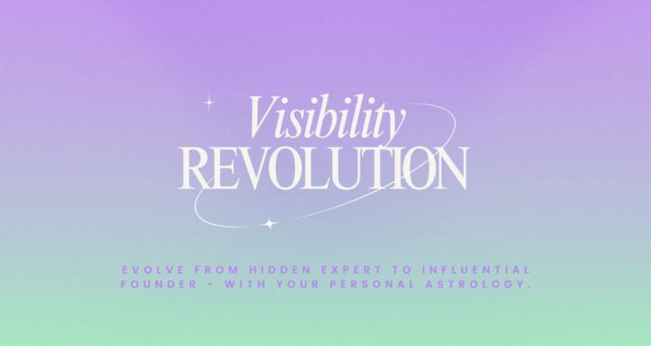 Visibility Revolution
