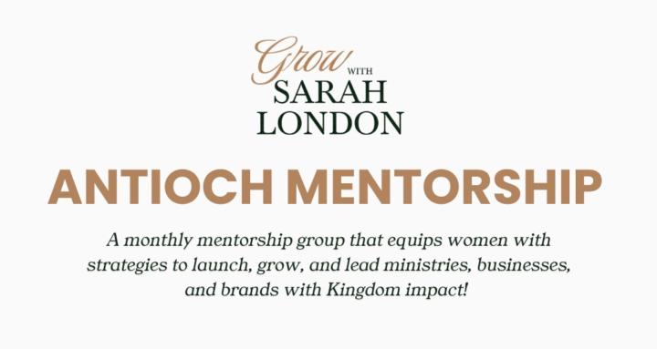 Antioch Mentorship