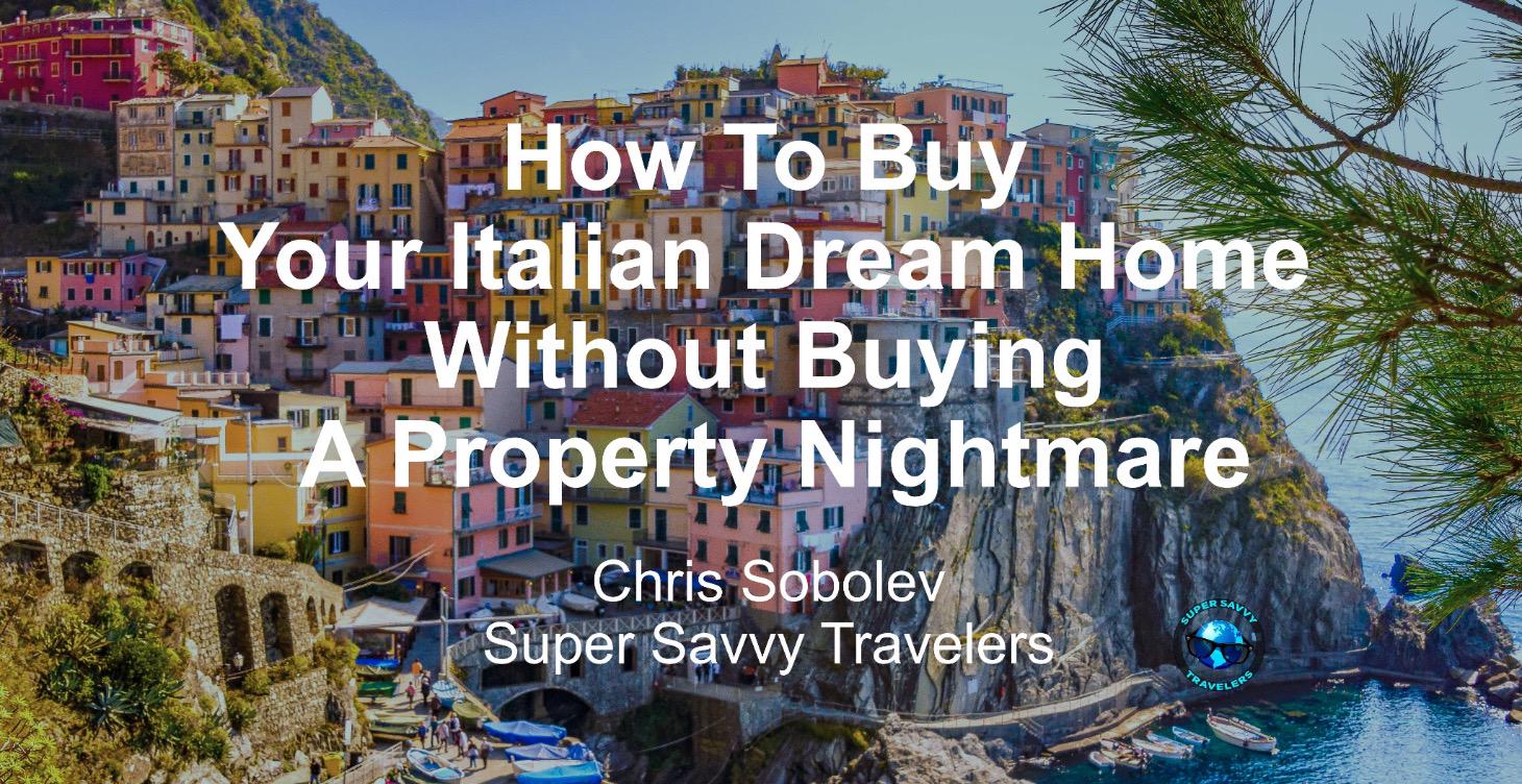 How To Buy Your Italian Dream Home eBook