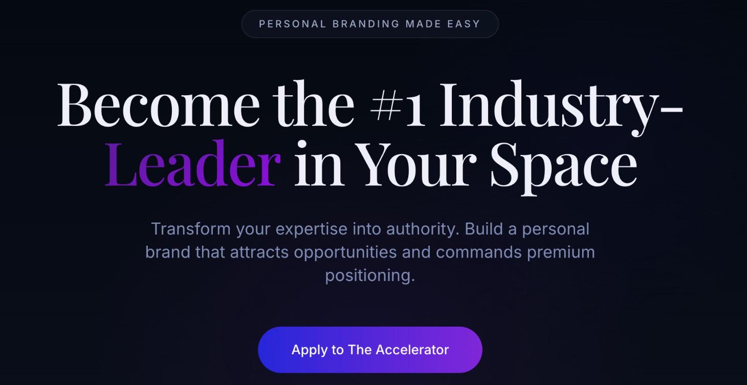 Elegant Launch Announcement Page