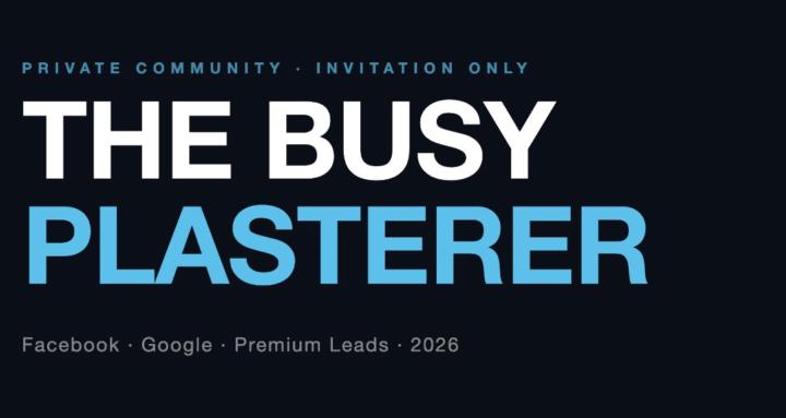 The Busy Plasterer