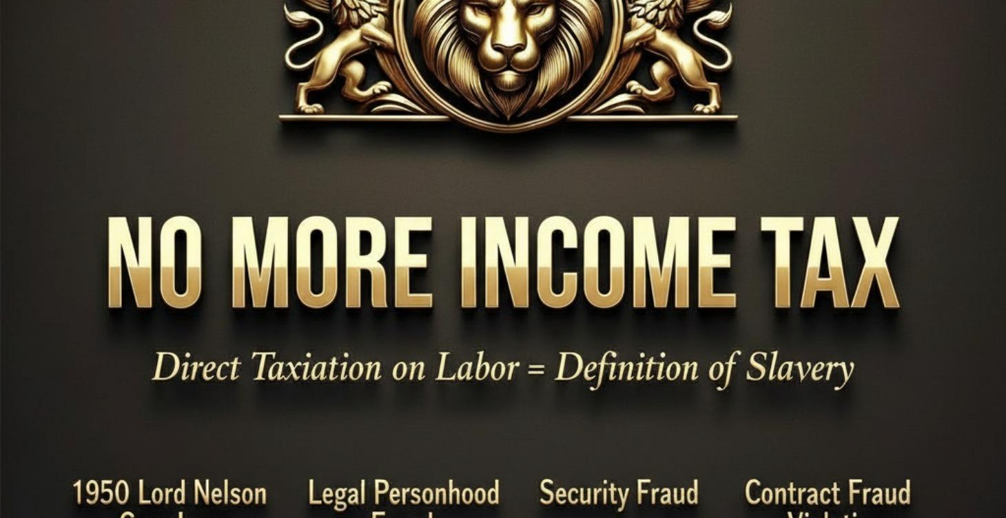 Personal - NO MORE INCOME TAX - EVER AGAIN!