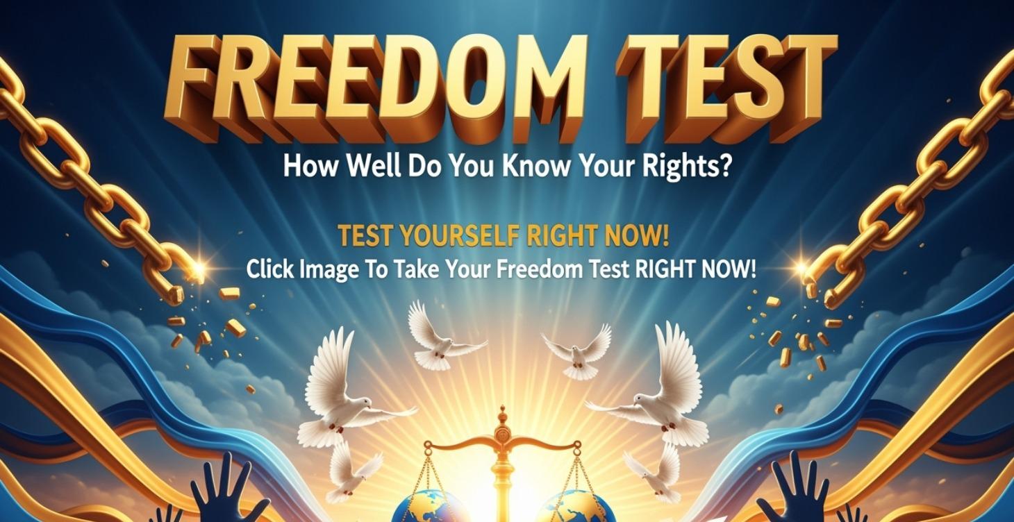 Freedom Test - Understanding Legal Slavery/Freedom