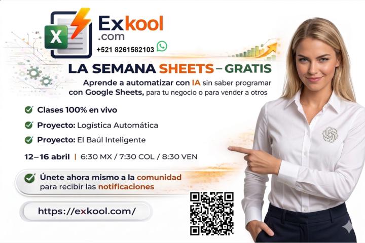 La Semana Sheets - Gratis del 12 al 16 de Abril